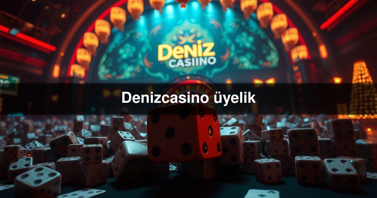 Denizcasino üyelik