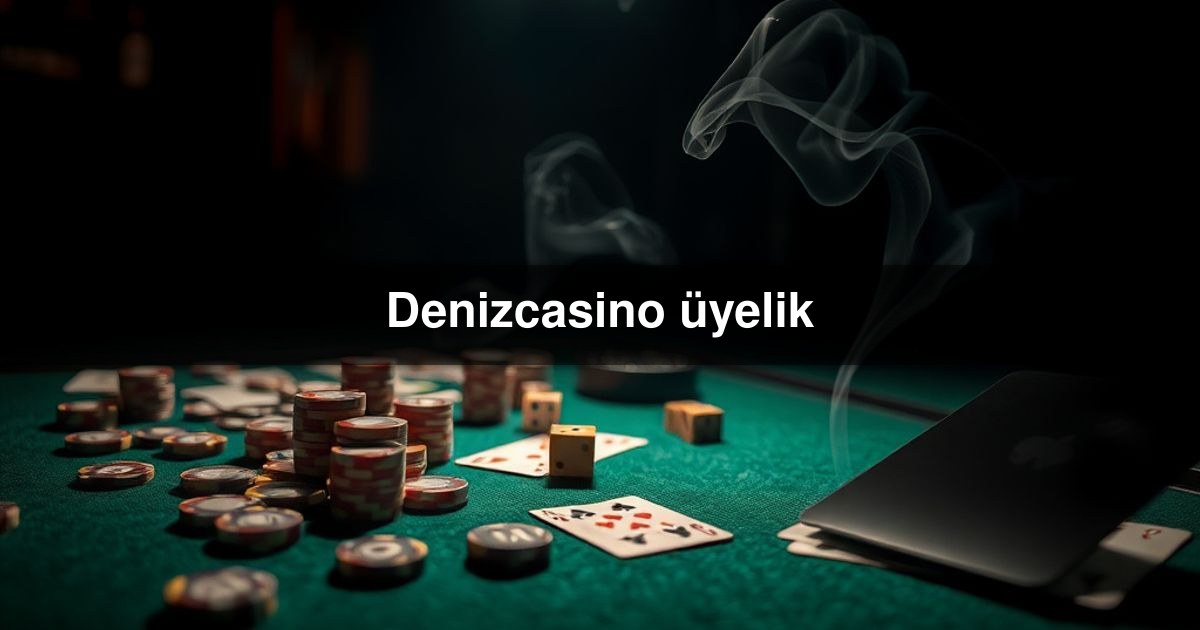 Denizcasino üyelik