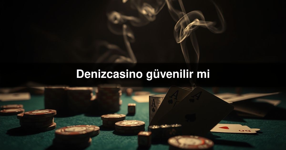 Denizcasino güvenilir